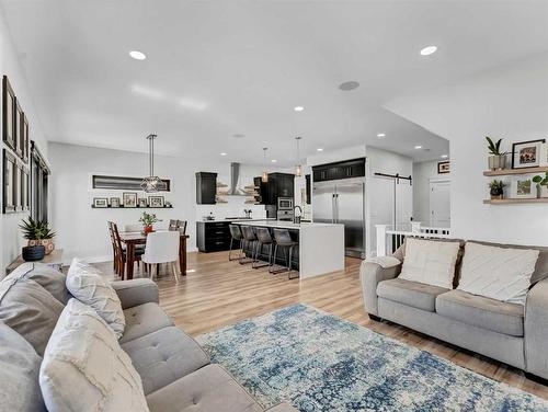 196 Hamptons Crescent Se, Medicine Hat, AB - Indoor Photo Showing Living Room