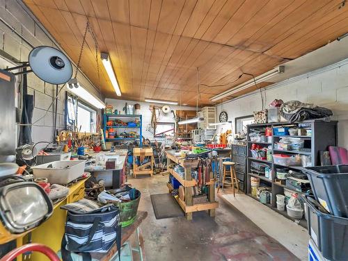 12309 Day Street, Rural Cypress County, AB - Indoor Photo Showing Garage