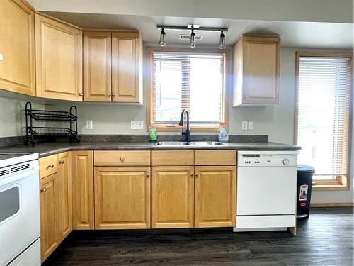 5-359 4 Street Se, Medicine Hat, AB - Indoor Photo Showing Kitchen With Double Sink