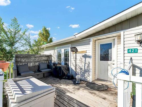 421 4 Street, Suffield, AB - Outdoor With Deck Patio Veranda With Exterior