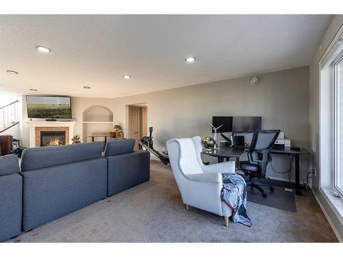 20 Cottonwood Close Sw, Medicine Hat, AB - Indoor Photo Showing Other Room With Fireplace