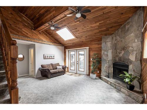 409 3 Street, Rural Cypress County, AB - Indoor With Fireplace