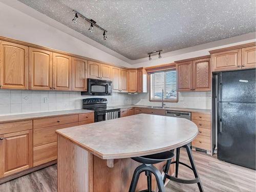 63 Hudson Crescent Ne, Medicine Hat, AB - Indoor Photo Showing Kitchen With Double Sink