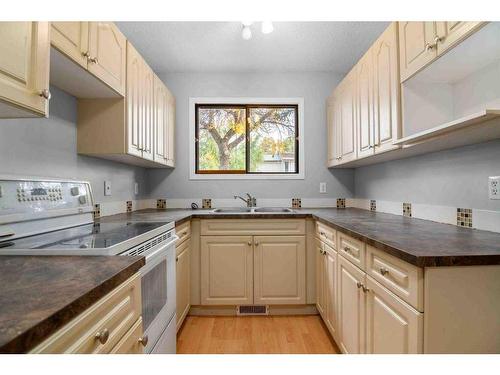 204 Cooney Road Se, Medicine Hat, AB - Indoor Photo Showing Kitchen With Double Sink