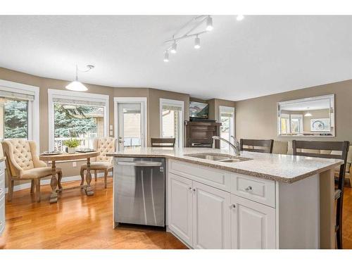 128 Preston Avenue Ne, Medicine Hat, AB - Indoor Photo Showing Kitchen With Double Sink