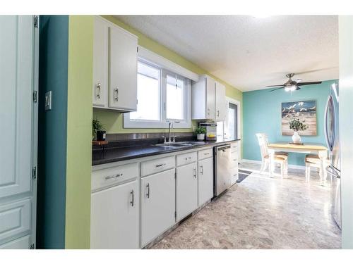 271 Seven Persons Drive Sw, Medicine Hat, AB - Indoor Photo Showing Kitchen With Double Sink