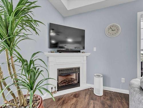 537-201 River Ridge Drive Nw, Medicine Hat, AB - Indoor With Fireplace