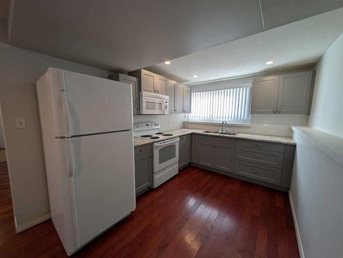 193 Seven Persons Drive Sw, Medicine Hat, AB - Indoor Photo Showing Kitchen With Double Sink