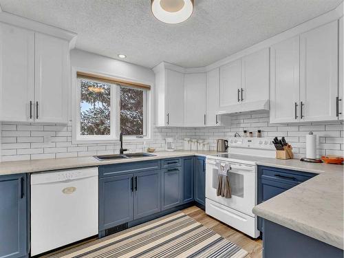 15-1165 16 Street Ne, Medicine Hat, AB - Indoor Photo Showing Kitchen With Double Sink