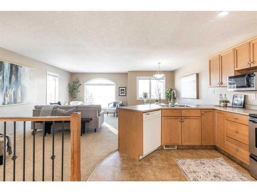 73 Sunrise Way Sw, Medicine Hat, AB - Indoor Photo Showing Kitchen With Double Sink