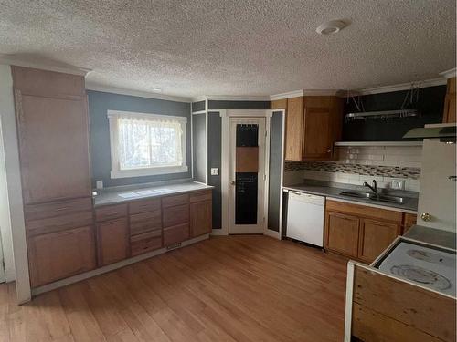 333 1 Street Sw, Redcliff, AB - Indoor Photo Showing Kitchen With Double Sink