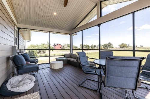 13029A Range Road 50, Rural Cypress County, AB - Outdoor With Deck Patio Veranda With Exterior