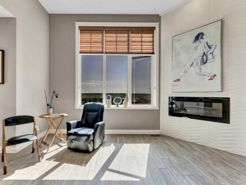 44 Palisades Mews Ne, Medicine Hat, AB - Indoor With Fireplace