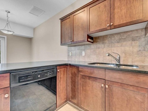 11-298 Somerset Way Se, Medicine Hat, AB - Indoor Photo Showing Kitchen With Double Sink