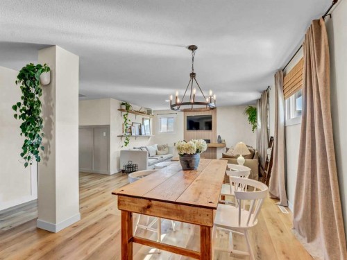9-12301 Range Road 51A, Rural Cypress County, AB - Indoor Photo Showing Dining Room