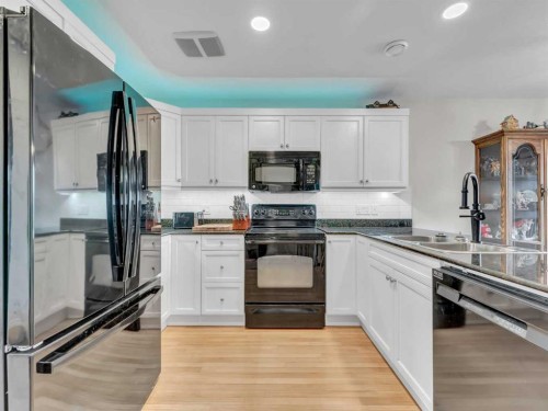 104 Northlands Pointe Ne, Medicine Hat, AB - Indoor Photo Showing Kitchen With Double Sink