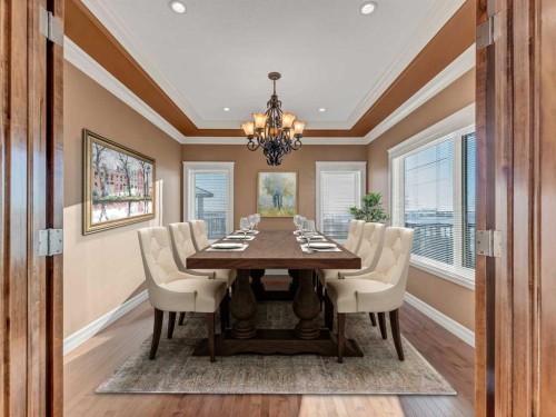 150 Desert Blume Crescent, Desert Blume, AB - Indoor Photo Showing Dining Room