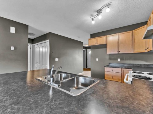 29 Northlands Lane Ne, Medicine Hat, AB - Indoor Photo Showing Kitchen With Double Sink