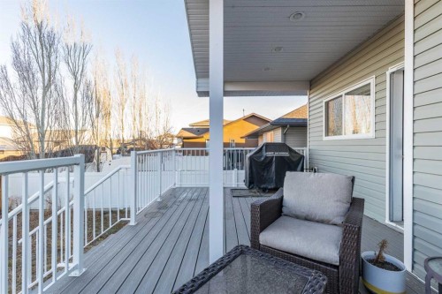 129 Ranchman Crescent Ne, Medicine Hat, AB - Outdoor With Deck Patio Veranda With Exterior