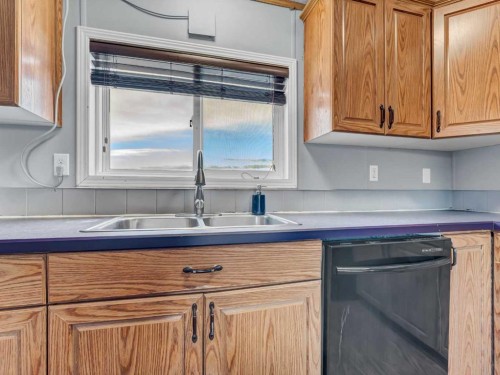2-12006 Range Road 43, Rural Cypress County, AB - Indoor Photo Showing Kitchen With Double Sink