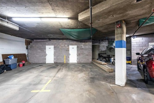 329-201 River Ridge Drive Nw, Medicine Hat, AB - Indoor Photo Showing Garage