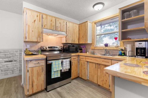 8 Cypress Way Se, Medicine Hat, AB - Indoor Photo Showing Kitchen With Double Sink