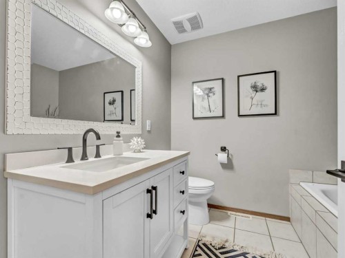 28 Stark Mews Se, Medicine Hat, AB - Indoor Photo Showing Bathroom