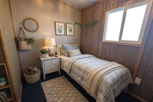 413 4 Street, Suffield, AB - Indoor Photo Showing Bedroom