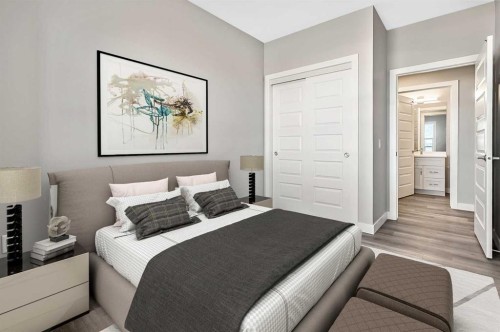 302-21 Ranchlands Boulevard Ne, Medicine Hat, AB - Indoor Photo Showing Bedroom