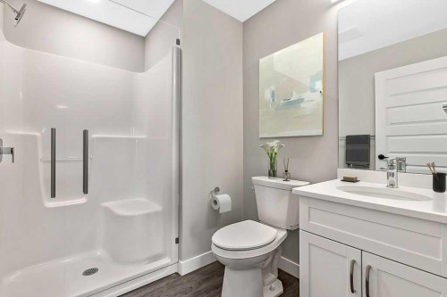302-21 Ranchlands Boulevard Ne, Medicine Hat, AB - Indoor Photo Showing Bathroom