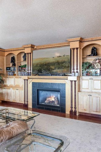 770 Eagle Ridge Drive, Dunmore, AB - Indoor With Fireplace
