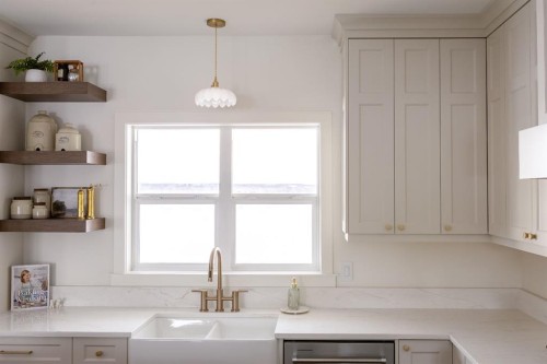 33080 Range Road 61, Rural Mountain View County, AB - Indoor Photo Showing Kitchen