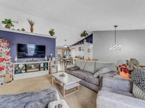 9 Riverview Green Se, Redcliff, AB - Indoor Photo Showing Living Room