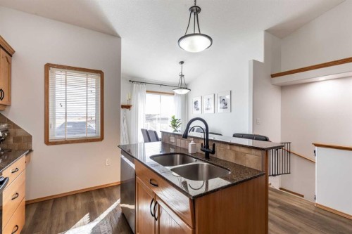 367 Ranchlands Boulevard Ne, Medicine Hat, AB - Indoor Photo Showing Kitchen With Double Sink