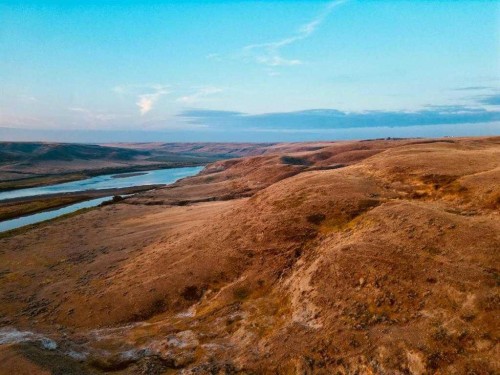 21468 Range Road 13, Bindloss, AB - Outdoor With View