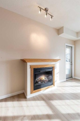 307-29 River Ridge Drive Nw, Medicine Hat, AB - Indoor Photo Showing Living Room With Fireplace