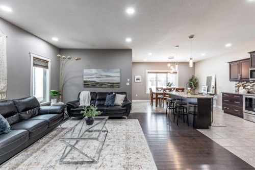 529 Somerside View Se, Medicine Hat, AB - Indoor Photo Showing Living Room