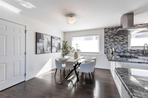 586 Prospect Drive Sw, Medicine Hat, AB - Indoor Photo Showing Dining Room