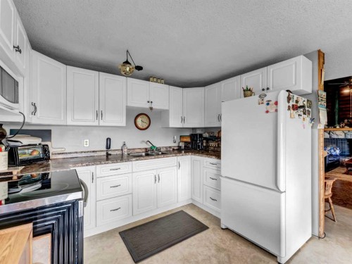 12228 Range Road 64, Rural Cypress County, AB - Indoor Photo Showing Kitchen With Double Sink