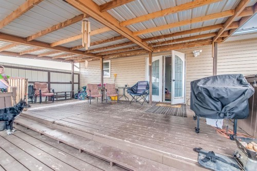 902 Range Road 65, Redcliff, AB - Outdoor With Deck Patio Veranda With Exterior