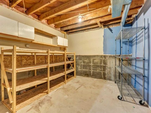 45 Walsh Street, Irvine, AB - Indoor Photo Showing Basement