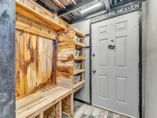 45 Walsh Street, Irvine, AB - Indoor Photo Showing Basement