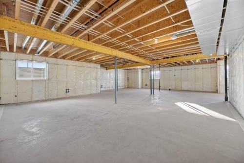 33080 Range Road 61, Rural Mountain View County, AB - Indoor Photo Showing Basement