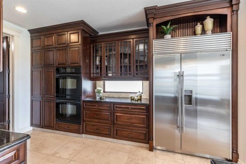 2-12016 Range Road 61A, Rural Cypress County, AB - Indoor Photo Showing Kitchen With Stainless Steel Kitchen