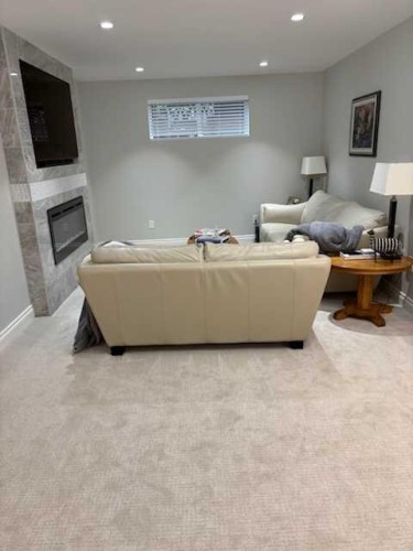 447 Spruce Way Se, Medicine Hat, AB - Indoor With Fireplace