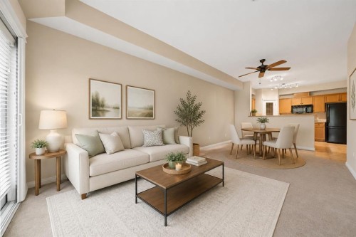 327-201 River Ridge Drive Nw, Medicine Hat, AB - Indoor Photo Showing Living Room