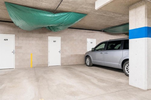 327-201 River Ridge Drive Nw, Medicine Hat, AB - Indoor Photo Showing Garage