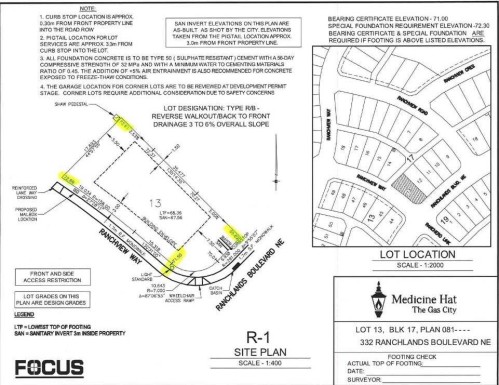 332 Ranchlands Boulevard Ne, Medicine Hat, AB 