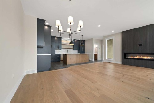 935 Maskell Place Se, Redcliff, AB - Indoor With Fireplace