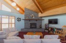 424-3021 13 Avenue Se, Medicine Hat, AB  - Indoor Photo Showing Living Room With Fireplace 